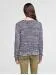 W W - Speckled Lace Up Crewneck Denim